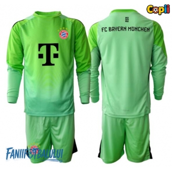 Bayern Munich Portarii Echipament de Fotbal Replică 2025-26 Copii Acasa Mâneci Lungi (+ Șorturi)
